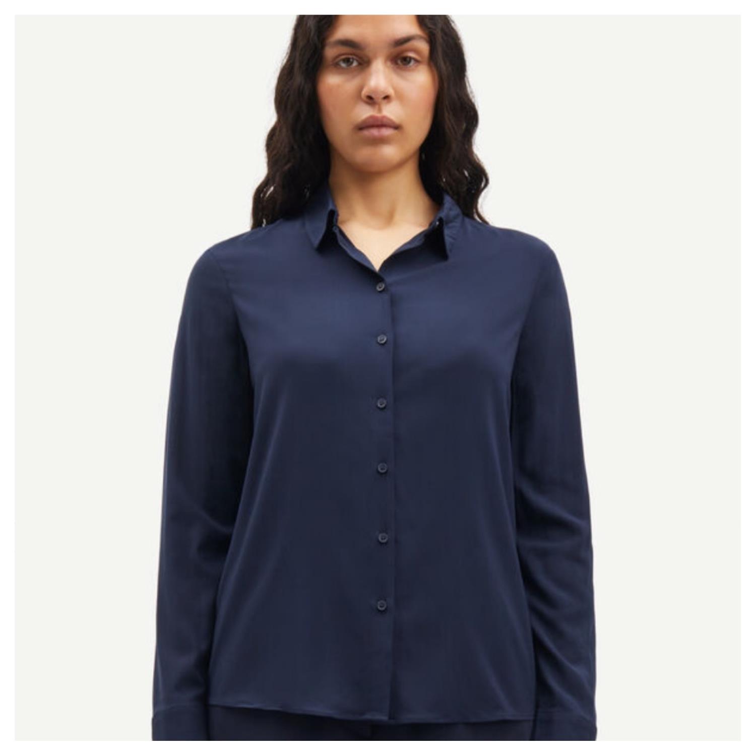 Samsøe. Millly NP shirt dark sapphire