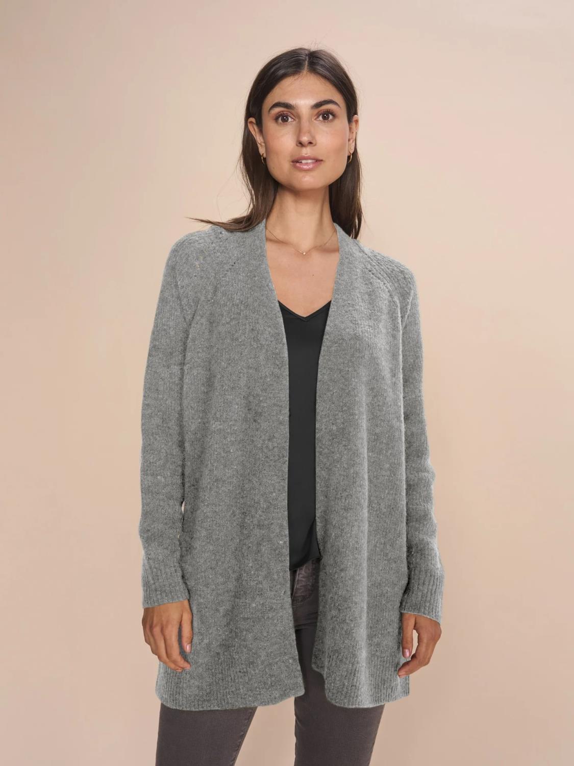 Mos mosh. Thora long cardigan grey