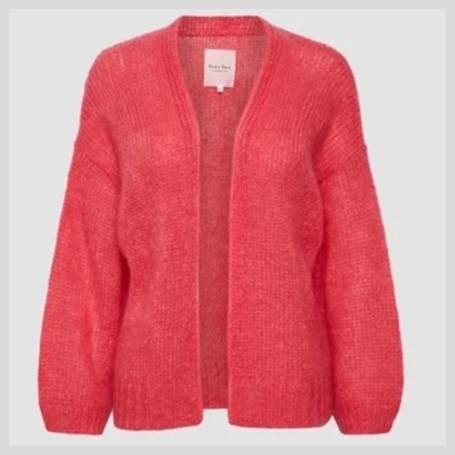 Part two. Rastina Cardigan calypso coral