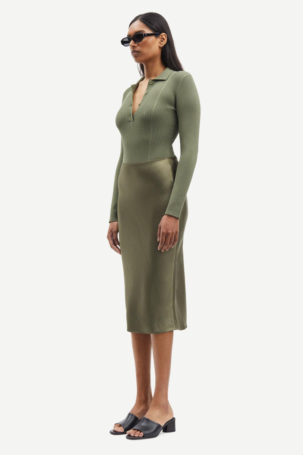 Samsøe. Agnete skirt dusty olive