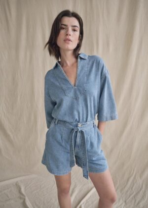 Mos mosh. Merla deco shirt