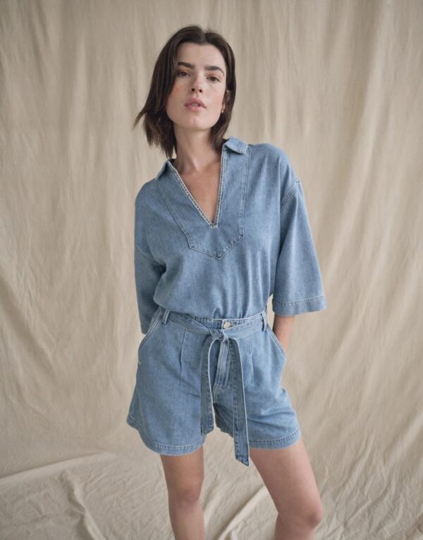 Mos mosh. Merla deco shirt