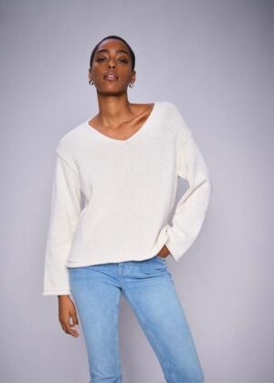 Mos Mosh. MM Bine v-neck genser