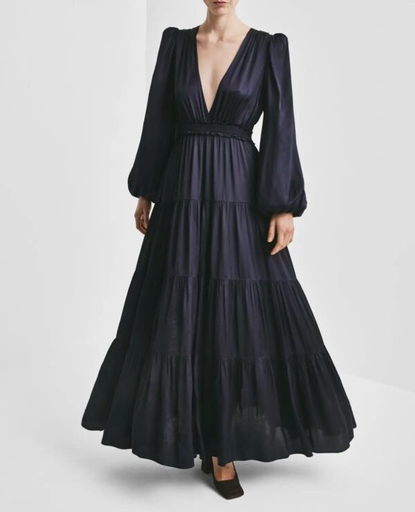 by TiMo. Satin maxi dress