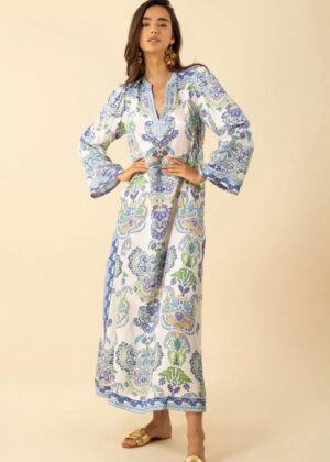 Halebob. Sariyah Long dress silk