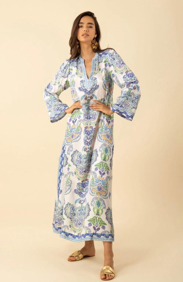 Halebob. Sariyah Long dress silk