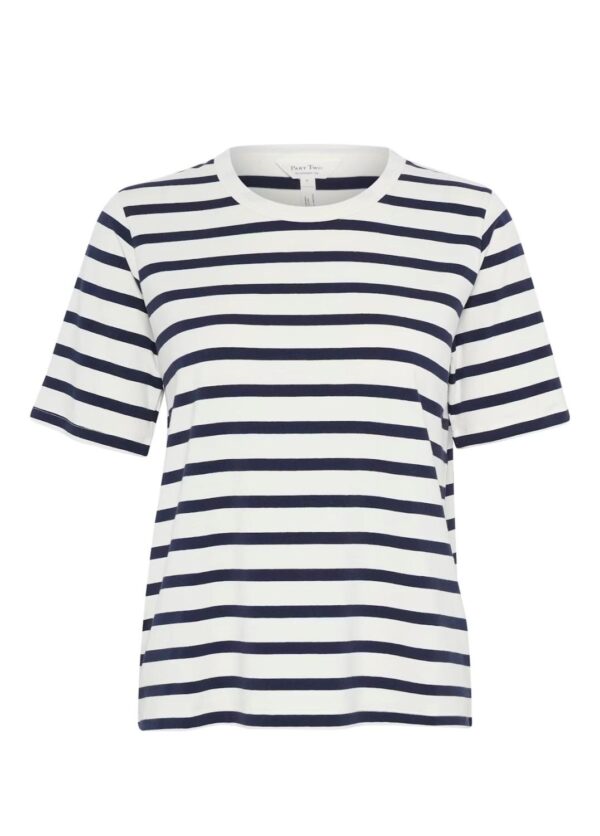 Part two. Ratani t-shirt med striper - Bilde 6