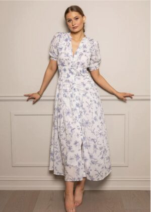 Miss Maya. Fabienne dress blue bird