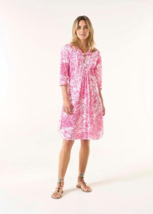 Oneseason. Middy poppy dress