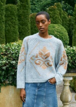 Mos mosh. MM Daya Mohair Instaria knit
