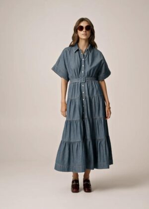 by TiMo. Denim shirt dress