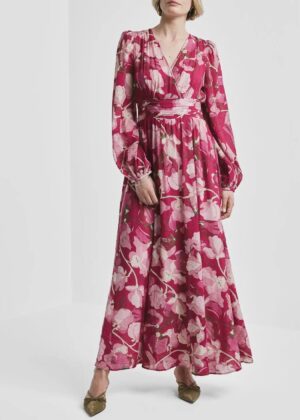 by TiMo. Viscose v-neck dress
