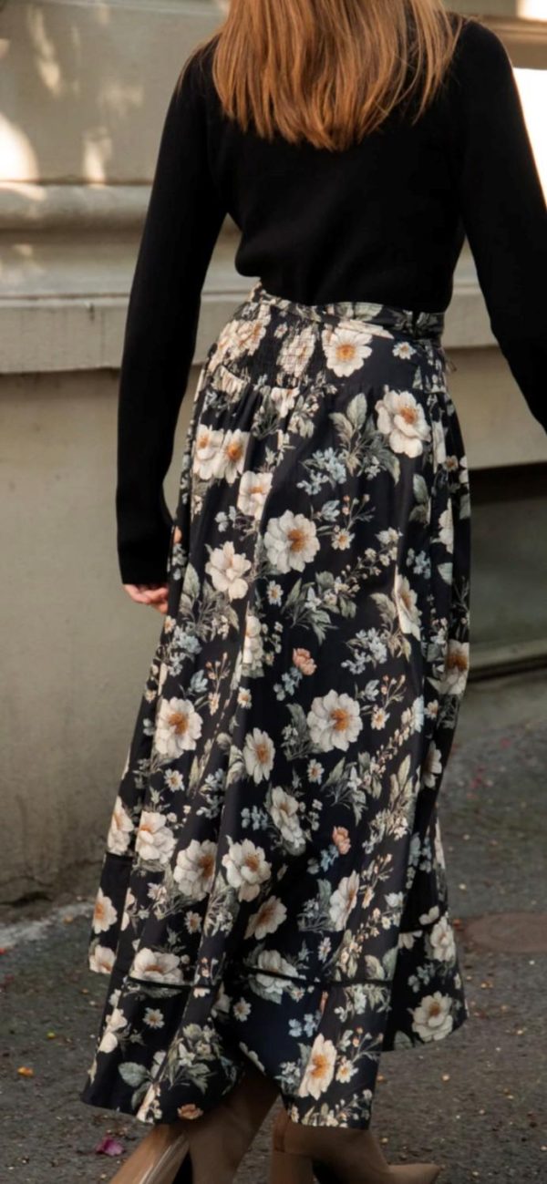 Miss maya. Astrid skirt antique black - Bilde 2