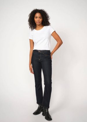 Mos mosh. Ashley deluxe jeans dark blue, 30 lengde