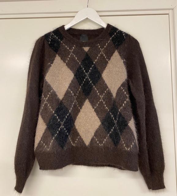 Ane Mone. Argyle genser - Bilde 3