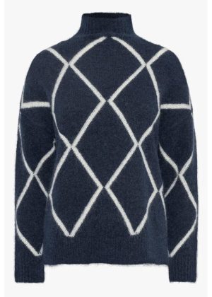 Rah Oslo. Elly check sweater