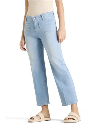 Cambio. Tess pocket cropped jeans