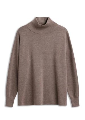 ella&il. Fernanda merino sweater grey melange