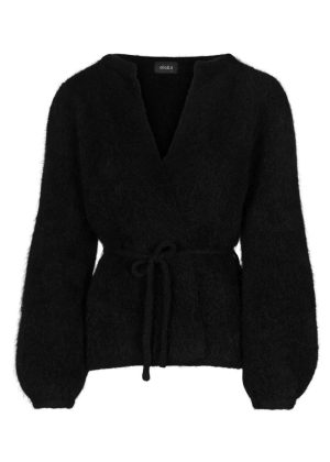 ella&il. Fredrikke chunky cardigan black