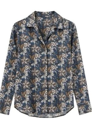 Rah Oslo. Satin print shirt